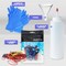 Rit Dye Liquid Pearl Gray All-Purpose Dye 8oz, Pixiss Tie Dye Accessories Bundle